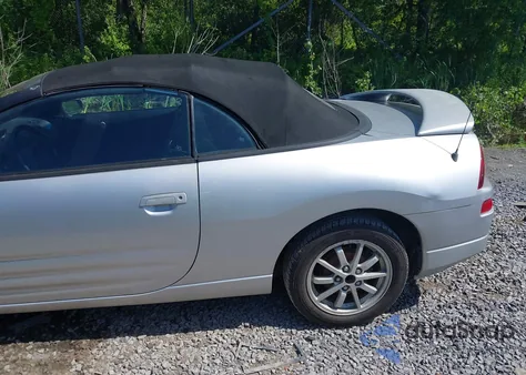 2002 Mitsubishi Eclipse Spyder Gs z USA, uszkodzony, nr VIN 4A3AE45G32E036187